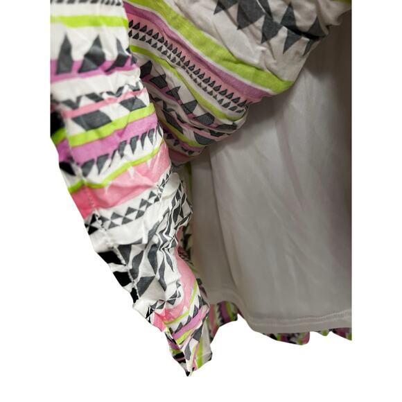 SAVANNA JANE pink black Aztec Cottagecore Boho dress NWT Plus sz 3XL - Picture 2 of 7